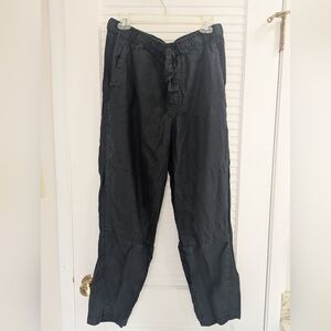 Everlane 100% Flax Linen Barrel Pants - Women's Large